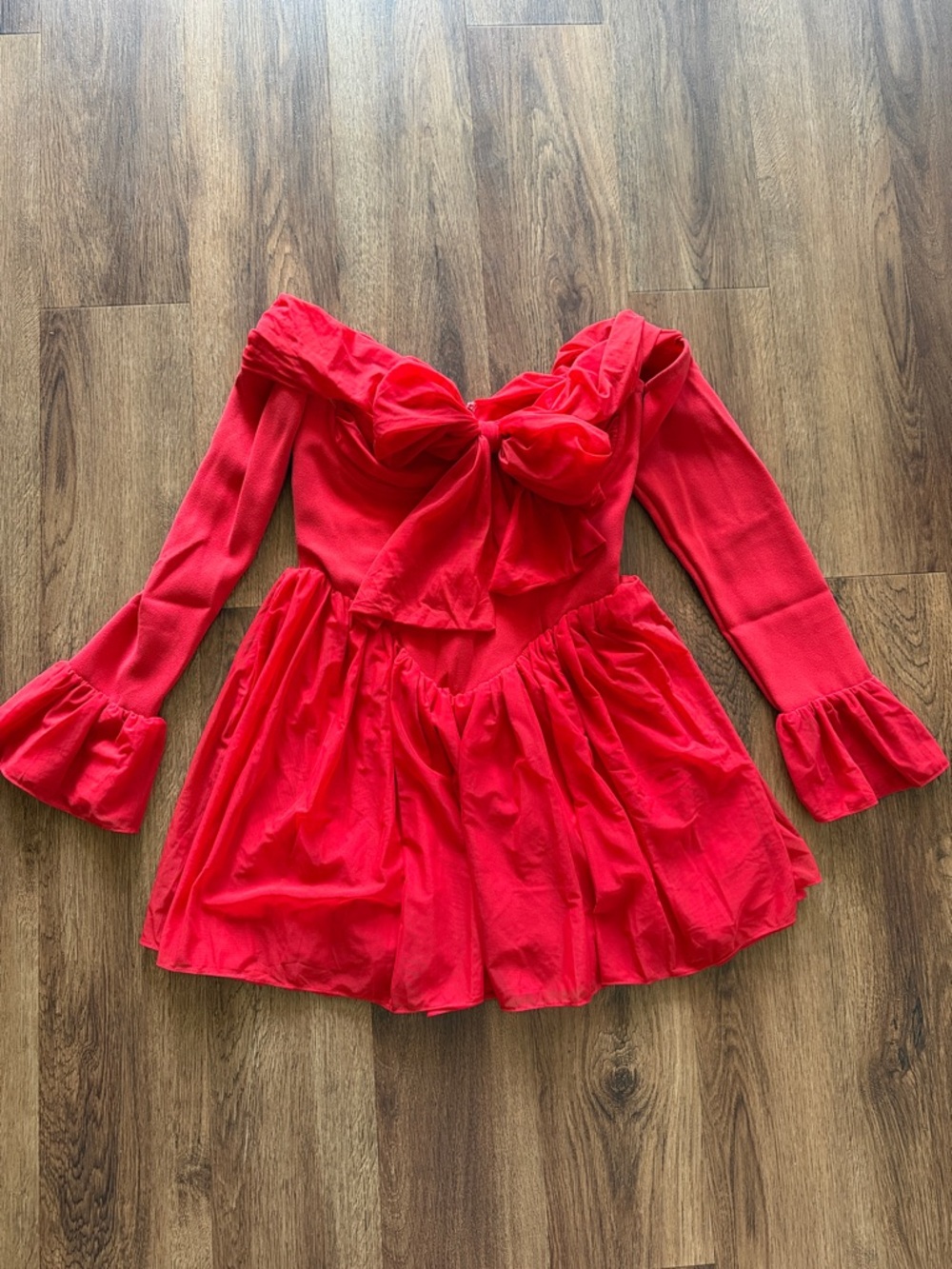 House Of Cb Alana Long Sleeve Mini Dress - Picture 3 of 6